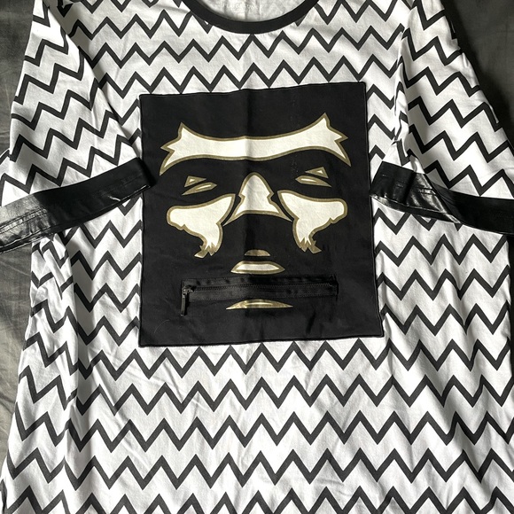 Men’s 2x playground t-shirt zipper face - Picture 1 of 4